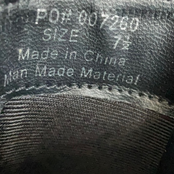 Journee Collection Black Chunky Heel Ankle Boots - Picture 10 of 10